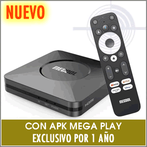 Mecool Apk Megatv por unidad